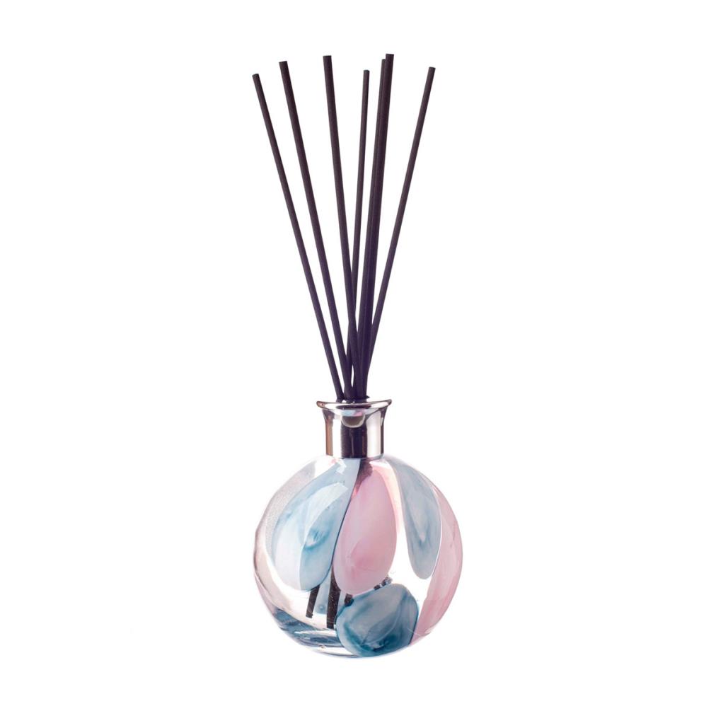 Amelia Art Glass Cotton Candy Large Sphere Reed Diffuser £20.69